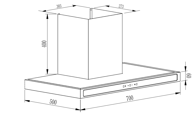 MÁY HÚT MÙI BOSS BL2002A